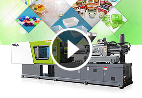 宝捷KF338-V6高速薄壁专用注塑机一出4生产快餐盒