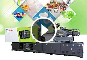 宝捷KF380-S6高速薄壁专用注塑机一出4生产快餐圆碗