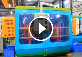 宝捷挤吹机EB70U生产三层100g1000ml农药